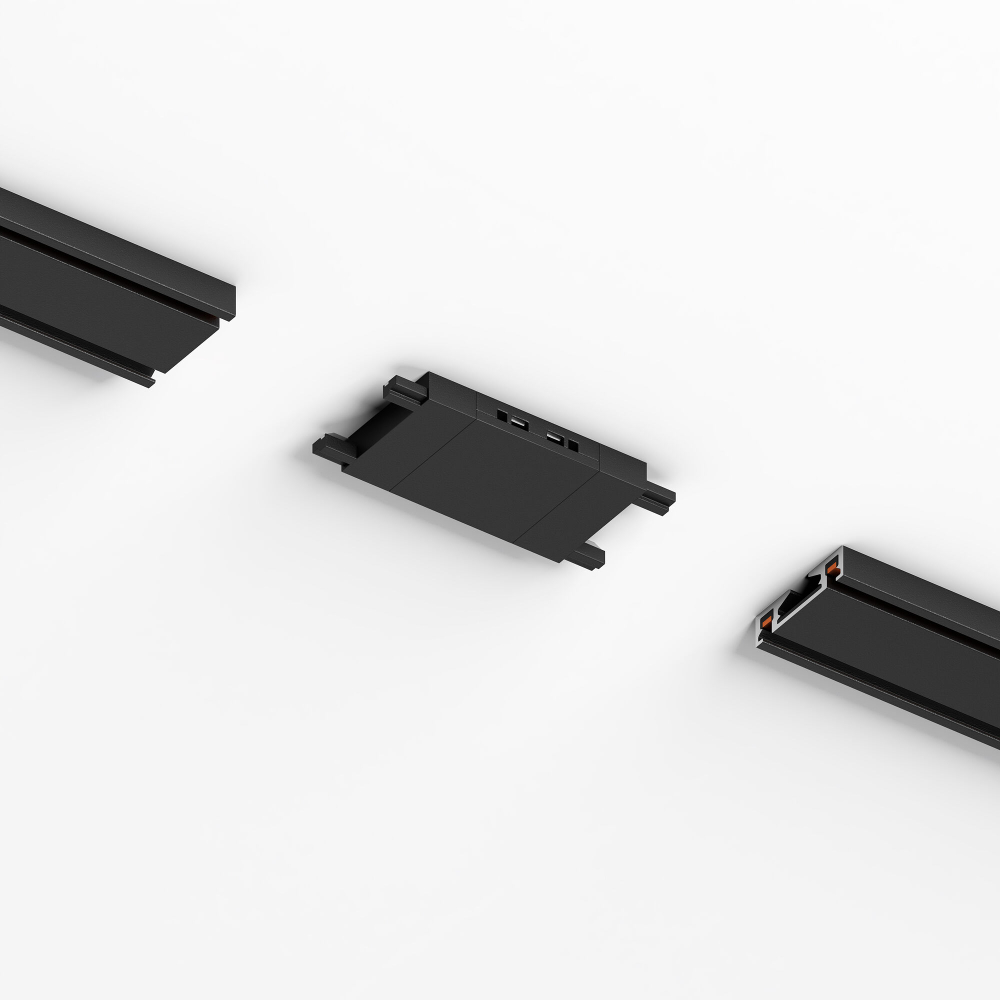 Коннектор для четырёхстороннего соединителя накладного шинопровода Flat Magnetic 85004/00