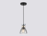 TR3406 BK/FGD/SM черный/золото/дымчатый E27 max 60W D135*1000