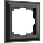 Рамка из поликарбоната на 1 пост Fiore черный W0012208