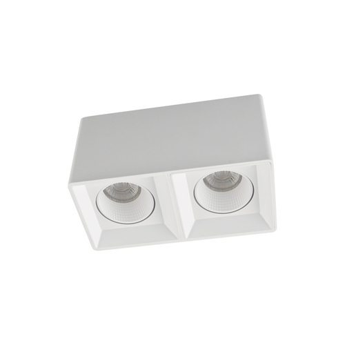 Купить DK3085-WH Светильник накладной IP 20, 10 Вт, GU5.3, LED, белый/белый, пластик