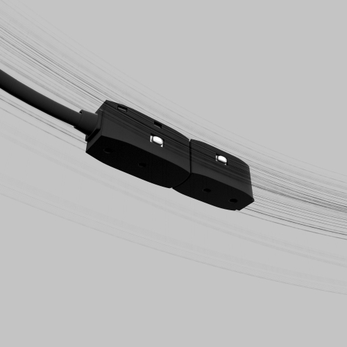 Купить Slim Magnetic Ввод питания гибкий черный 85162/00 85162/00