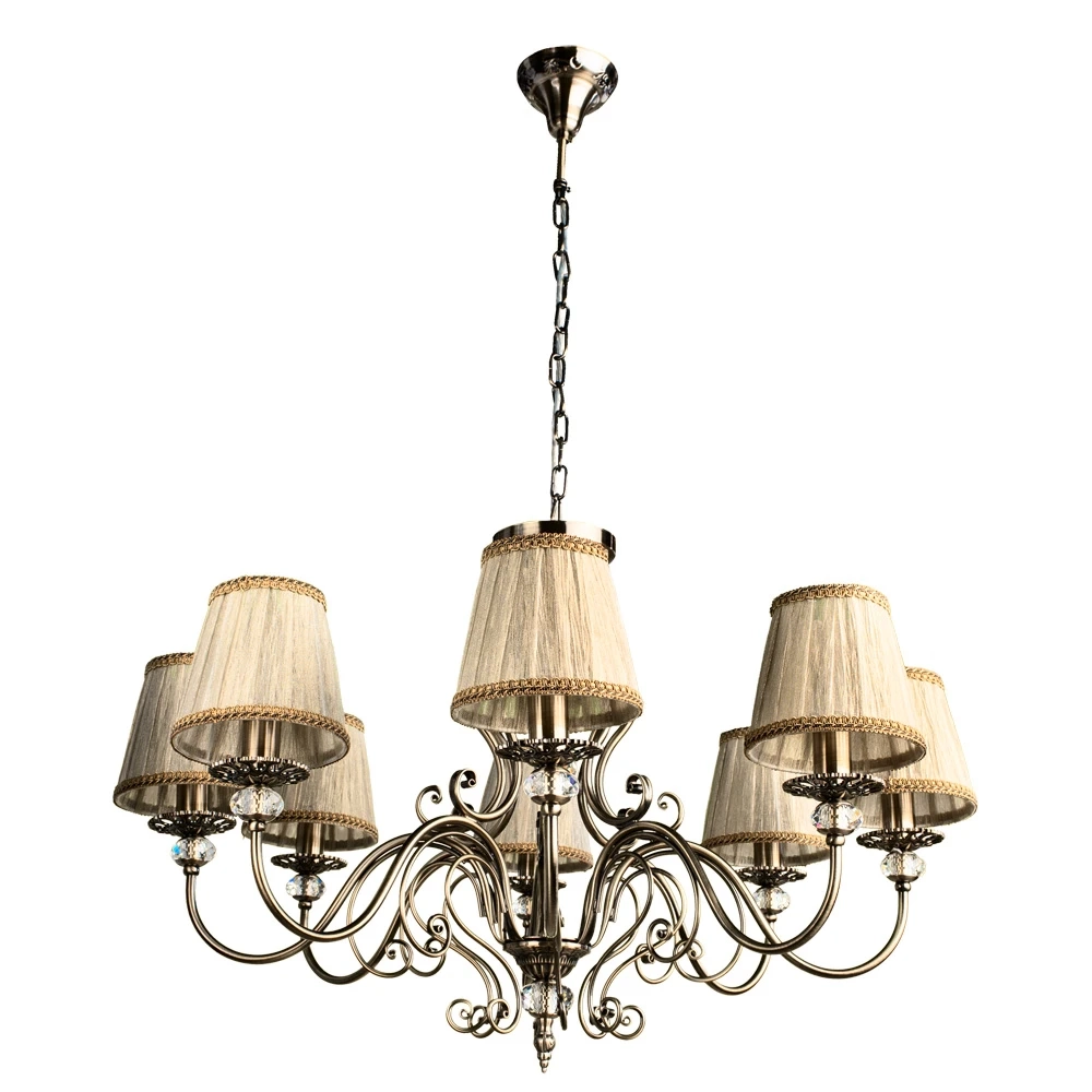Подвесная люстра Arte Lamp CHARM A2083LM-8AB