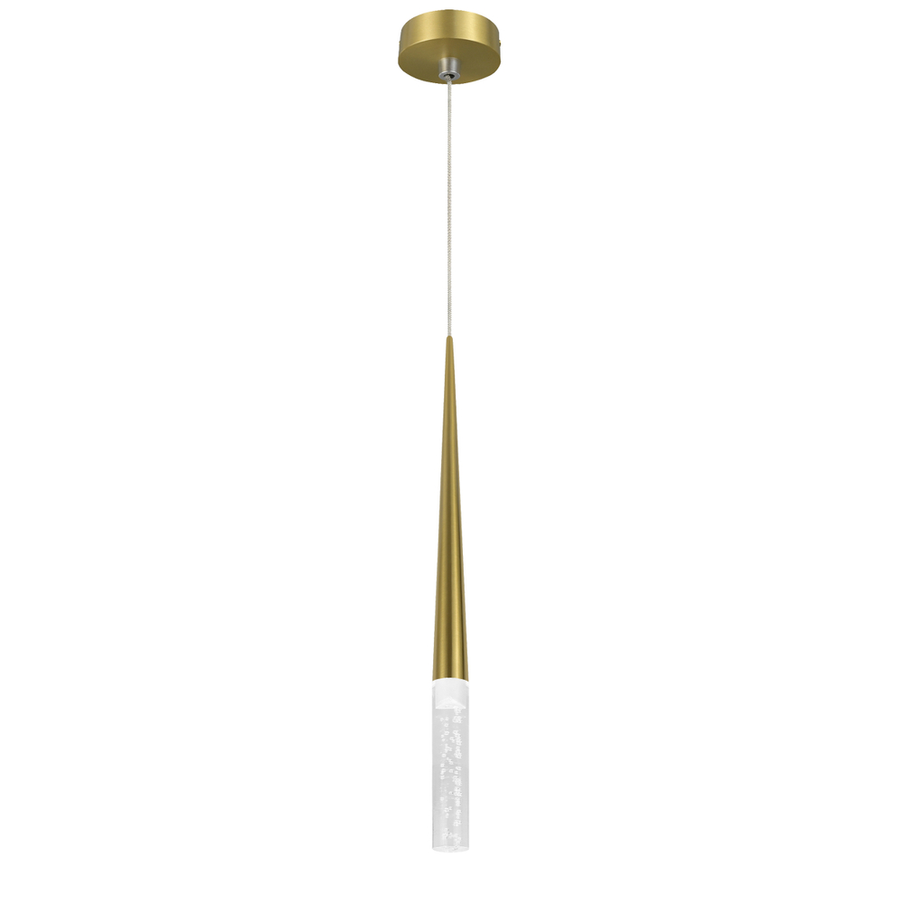 807003-3 Подвес PUNTO MINI с декоративной насадкой (цилиндр) (807003+807000-3) LED 4W 282LM 24G ЛАТУНЬ 3CCT 3000/4000/6000K