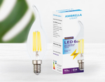 202215 Filament LED C37L-F 6W E14 4200K (60W)