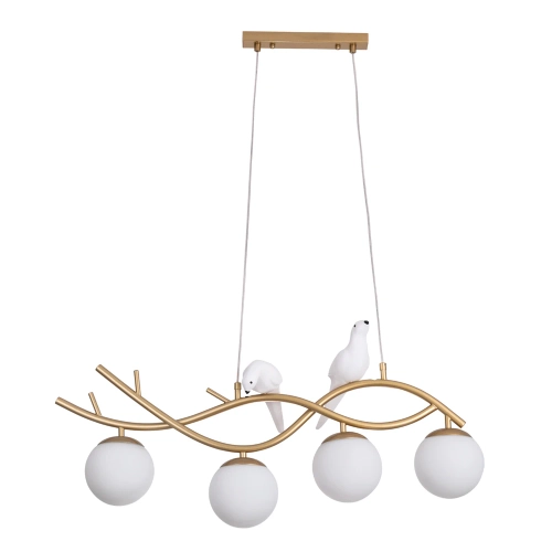 Купить Подвесная люстра Arte Lamp ELTANIN A3422SP-4GO