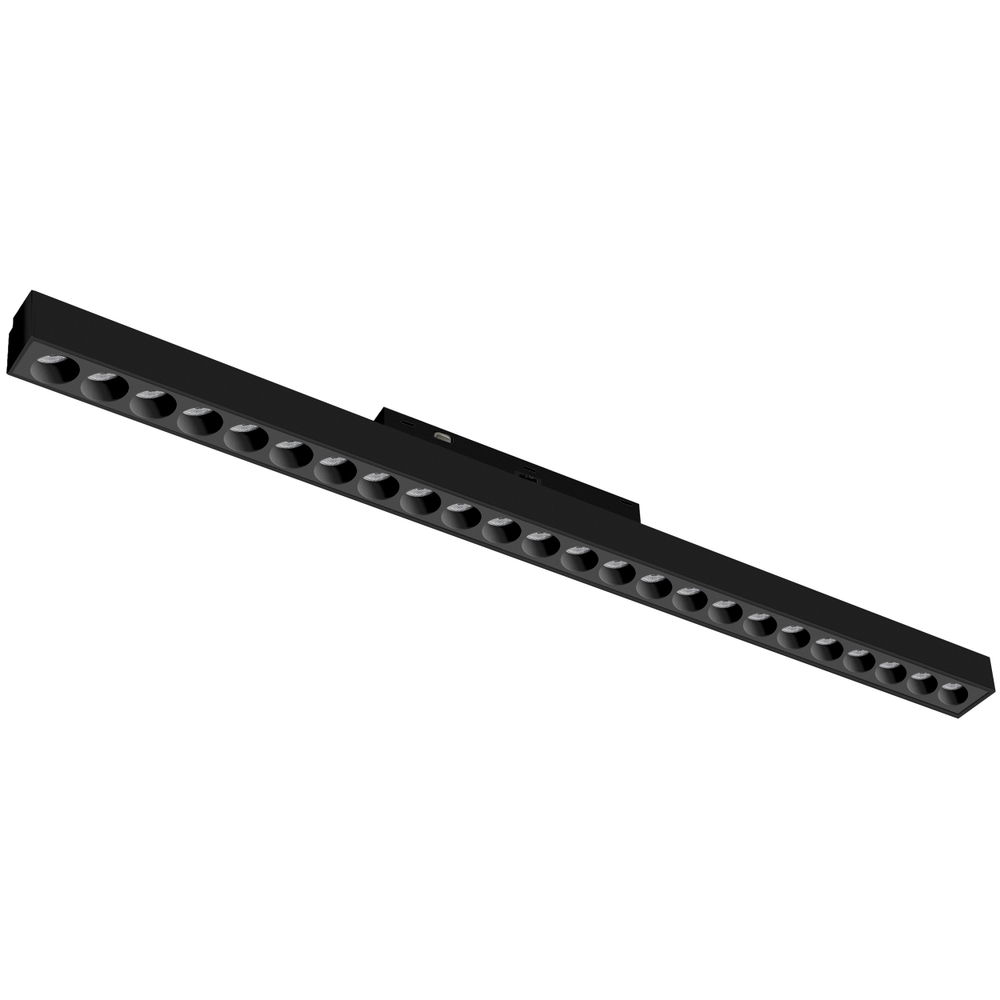 259207CCT Светильник трековый 48V UNO CCT LED 24W 1390LM 24G ЧЕРНЫЙ МАТОВЫЙ 3000/4000/6000K/SMART