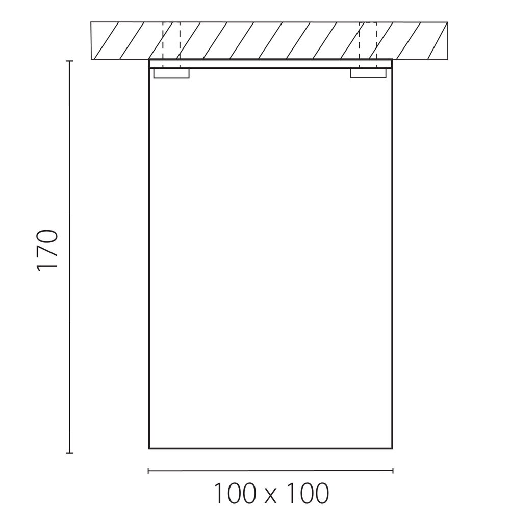 052339-IP65 Светильник MONOCCO LED10W 600LM 30G СЕРЫЙ 3000K