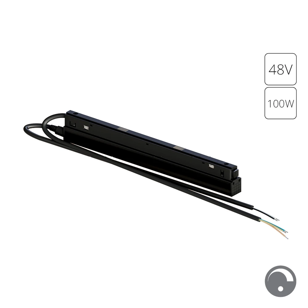 Блок питания встраиваемый в трек 48V 100W для магнитной трековой системы ARTE LAMP LINEA A482706N