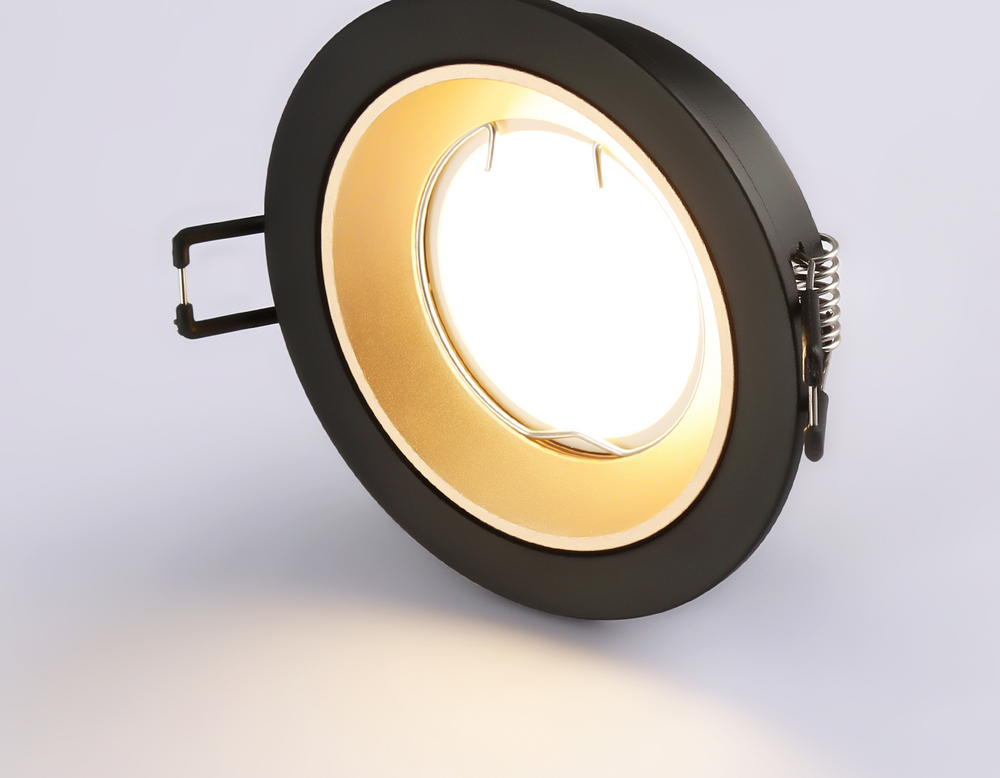 A8923 BK/GD черный/золото MR16 GU5.3 D92*24