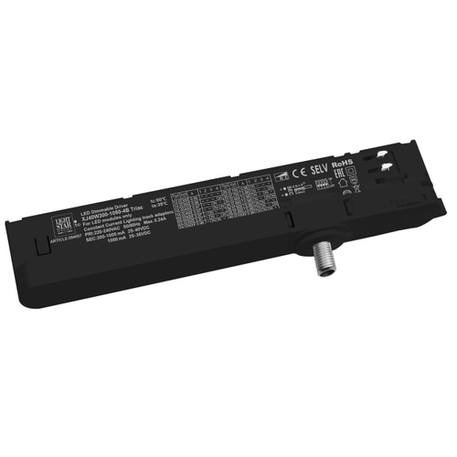 Купить 594057 Адаптер с драйвером с DIP-switch управляемый по TRIAC для  ALTA/QUATTRO к 2151XX/2152XX/2153XX/2154XX/2155XX/2156XX/2157XX ЧЕРНЫЙ DIM