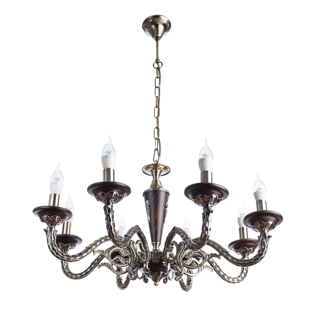 Подвесная люстра Arte Lamp VERDI A5603LM-8AB