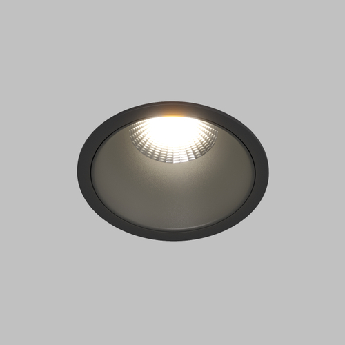 Купить DK4400-BK Встраиваемый светильник, IP 20, 7 Вт, LED 3000, черный, алюминий