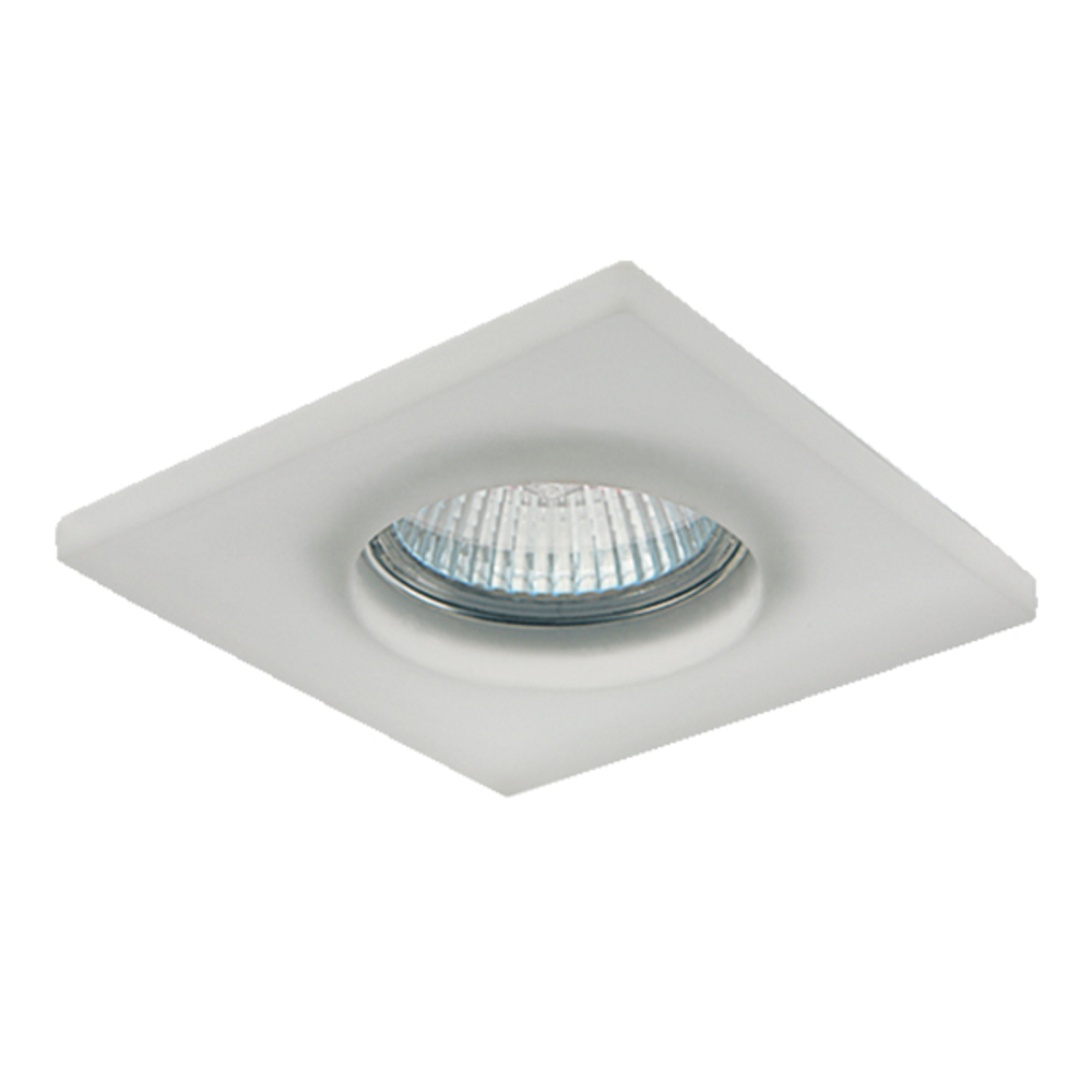 002250 Светильник ANELLO QUAD OP MR16/HP16 ХРОМ/МАТОВЫЙ