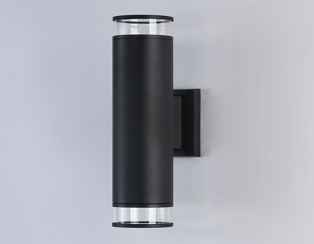 ST3821/2 BK/CL черный/прозрачный IP54 GU10/2 max 35W 310*90*160