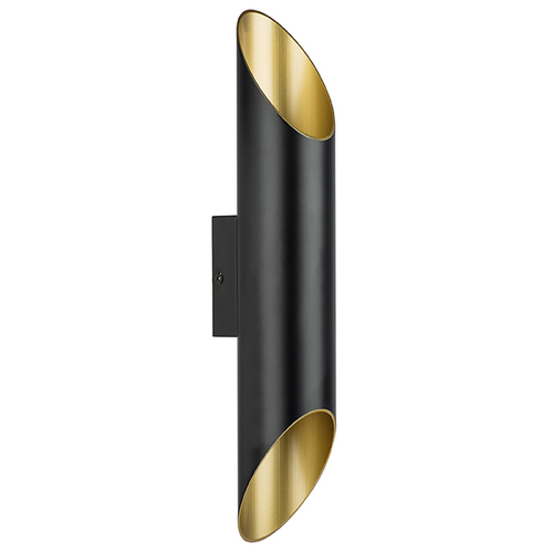 Купить 720627 Бра SIENA 2х40W G9 ЧЕРНЫЙ/ЗОЛОТО