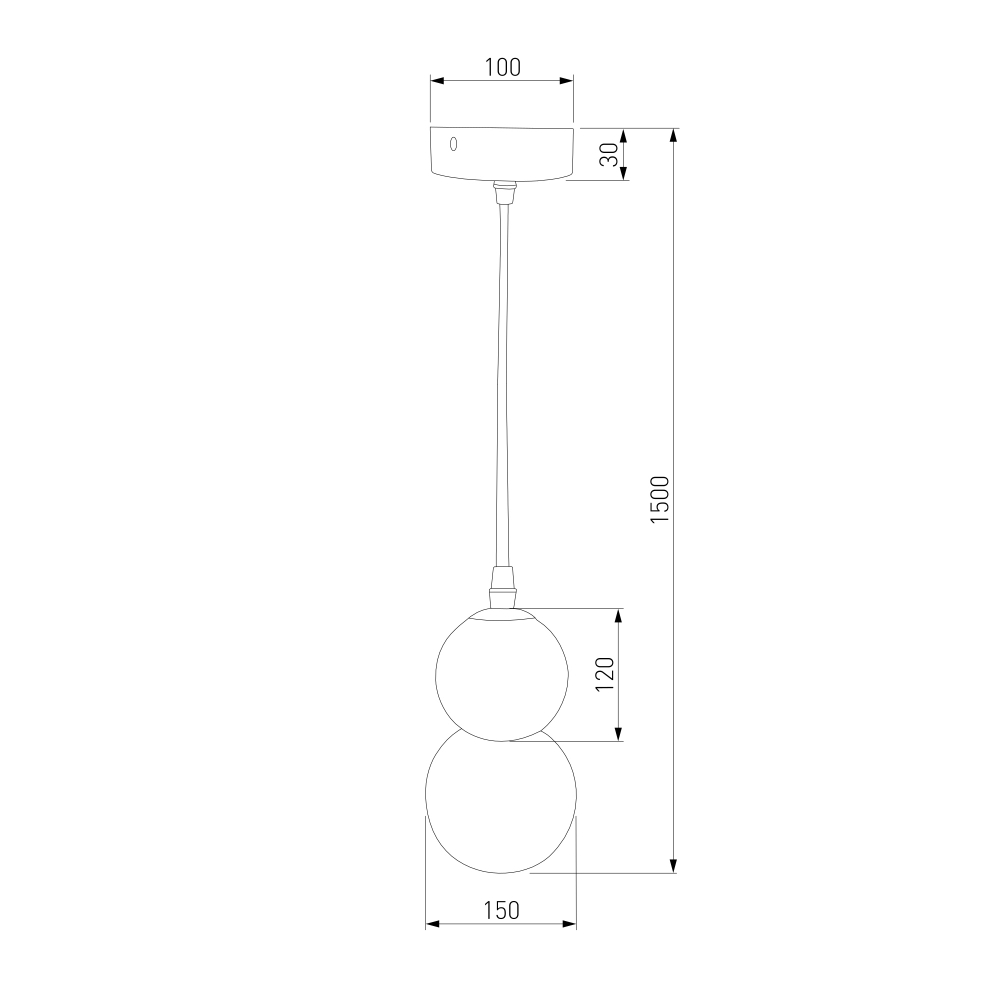 Подвесной светильник 50251/1 LED