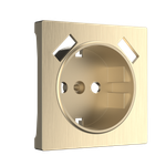 Накладка  для розетки USB (шампань рифленый) W1179510