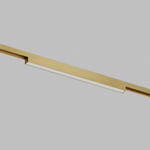 DK5751-SB Светильник для трека SHINE LINEAR со светодиодом, L301*W19*H27, 48V DC, 12W, RA?90, 3000K, IP20, сатинированная латунь, алюминий