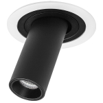 i616272 Светильник INTERO TUBO LED 10W 500LM 60G БЕЛЫЙ/ЧЕРНЫЙ 3000K (217616+217272)