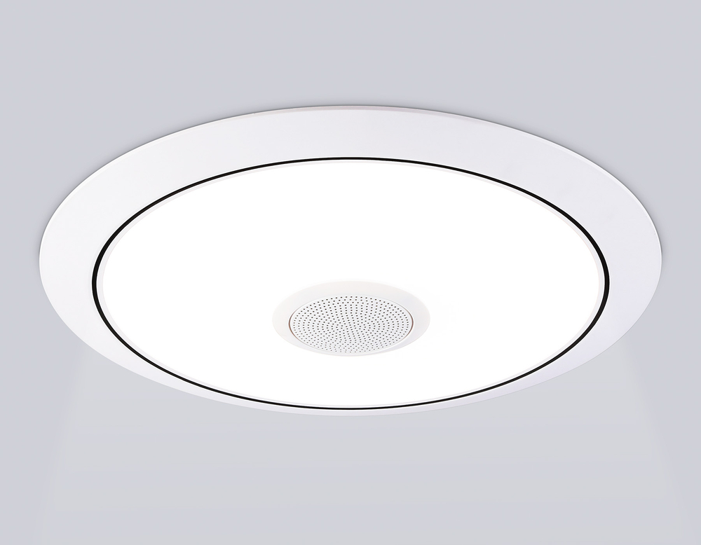 FZ720 WH белый IP20 52W 3000-6500K+RGB Music 450*65 (ПДУ ИК)