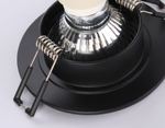 TN1151 BK черный IP44 GU5.3 D85*28