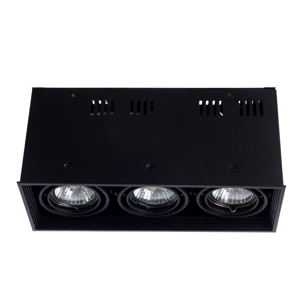 Точечный накладной светильник Arte Lamp CARDANI PICCOLO A5942PL-3BK