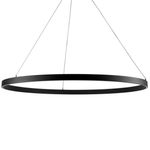 748057 Люстра SATURNO LED 75W 5800LM 70G ЧЕРНЫЙ 3000-6000K