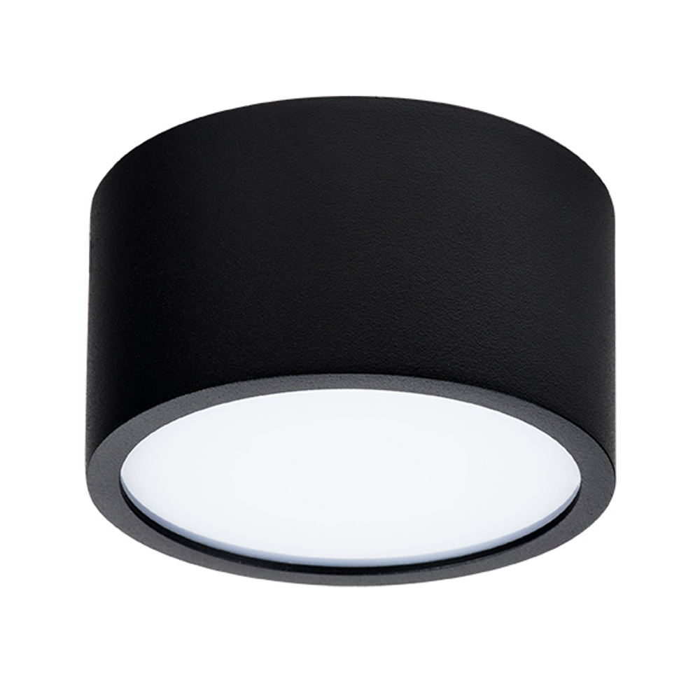 213917 Светильник ZOLLA CYL LED-RD 10W 780LM ЧЕРНЫЙ 4000K IP44