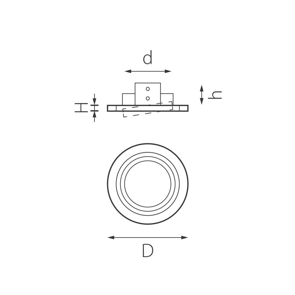 i91607 Светильник INTERO 111 ROUND (217916+217907)