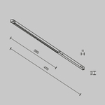 Трековый светильник Technical TR241-4-6WTW-DSZ-B