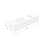 Блок питания для светодиодной ленты 12V 150W Трансформатор 12V 150W