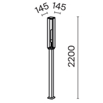 Ландшафтный светильник Outdoor O452FL-01GF3