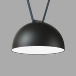 DK5562-BK Cветильник для трека-ремня Belty, серия Flow со светодиодом, D300*H171мм, 48V DC, 28W, RA90, 120°, 4000K, IP20, черный, алюминий