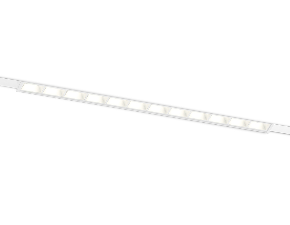 GL2334 WH белый IP20 9W 3CCT 3000-6000K 48V 38° 200*10*37