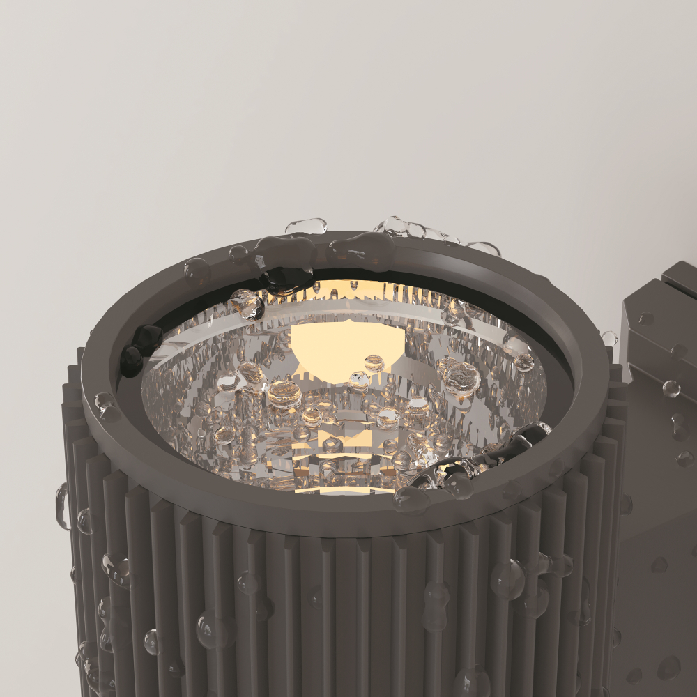 Уличный настенный светильник Outdoor O419WL-01GR