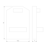 Заглушки для шинопровода 2 шт Mini Magnetic 85174/00