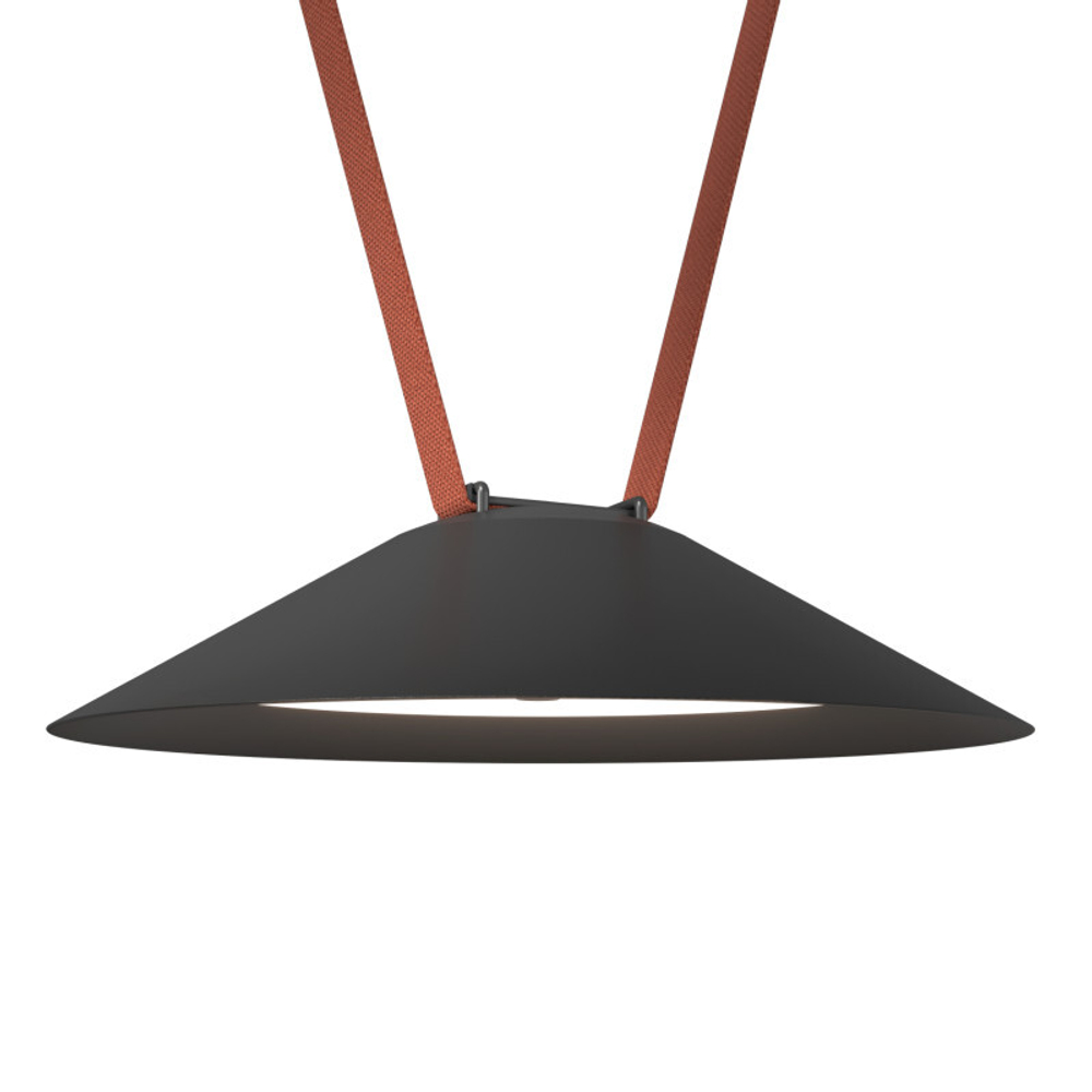 DK5664-BK Cветильник для трека-ремня Belty Smart, серия Flow, со светодиодом, D300*H71мм, 48V DC, 20W, RA90, 120°, 2700-6500K, IP20, черный, алюминий