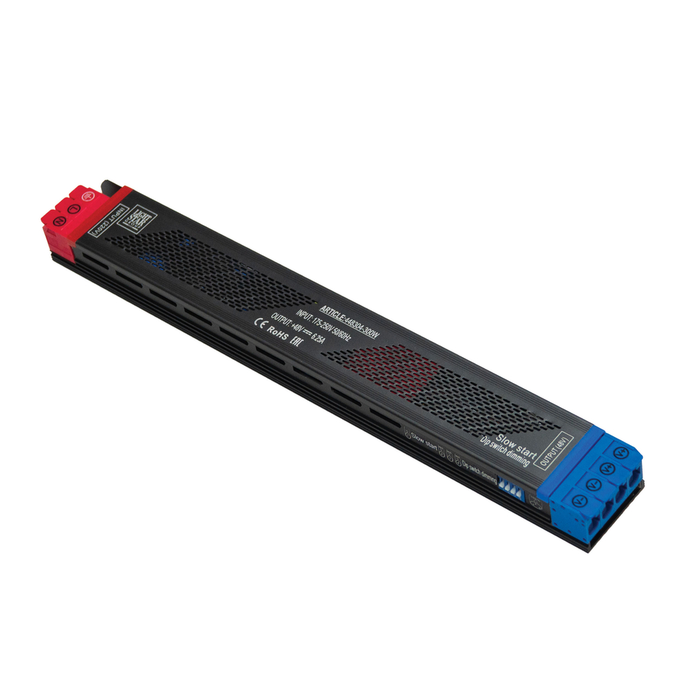448304 Блок питания 48V с DIP+плавный пуск LIGHTSTAR 300W