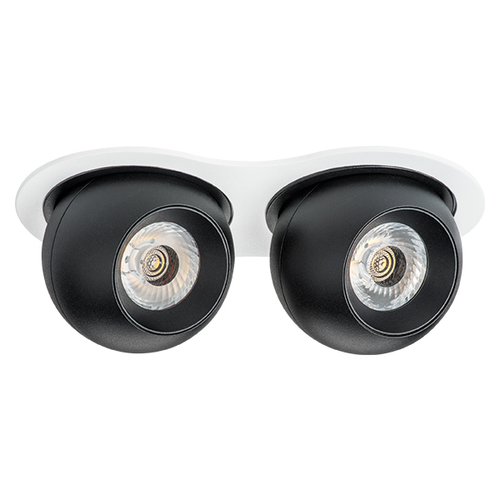Купить i6267272 Светильник INTERO LED 9W*2 850LM*2 24G БЕЛЫЙ/ЧЕРНЫЙ 3000K (217626+217072+217072)