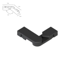 Коннектор поворотный для накладного шинопровода Arte Lamp RAPID-ACCESSORIES A613806R