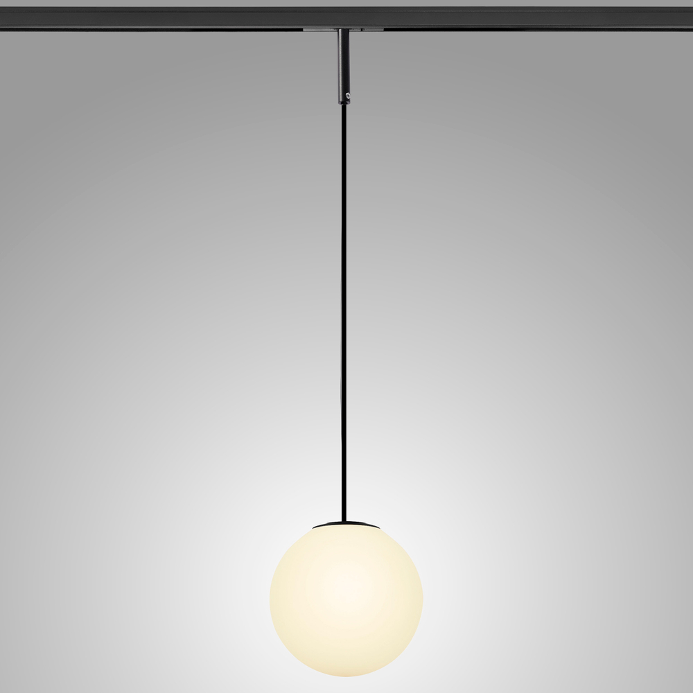 206837 Светильник подвесной 24V LINEA LED 6W 200LM 180G ЧЕРНЫЙ/БЕЛЫЙ МАТОВЫЙ 3000K