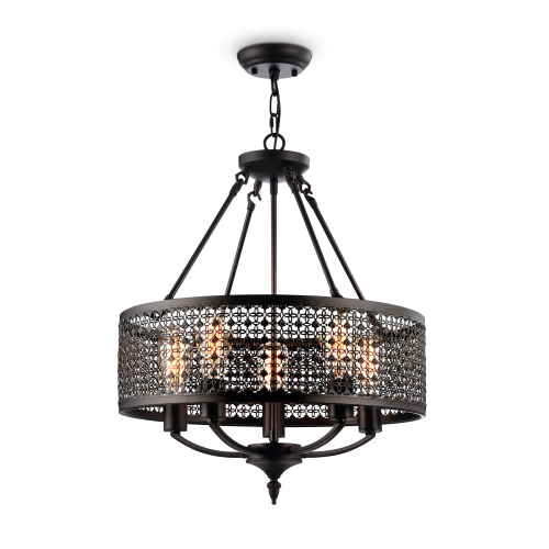 Купить Люстра Freya FR4166-PL-05C-BL