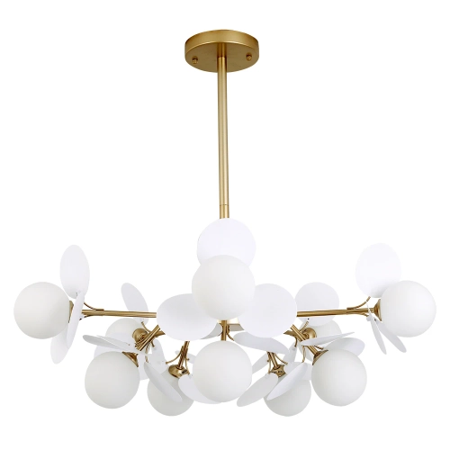 Купить Люстра на штанге Arte Lamp PEACOCK A1369SP-10SG