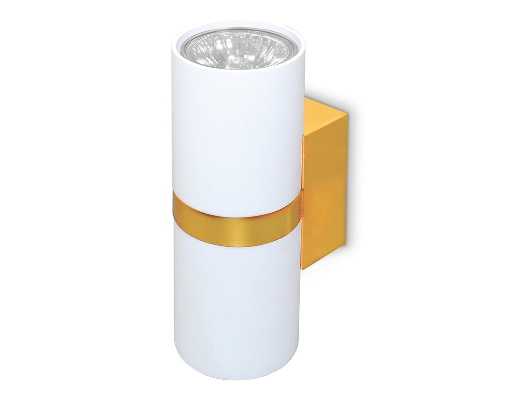 FW242/2 WH/GD белый/золото GU10*2 max 12W 155*60*76