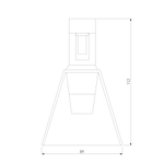 Esthetic Magnetic Трековый светильник 3W 3000K (чёрный) 85118/01