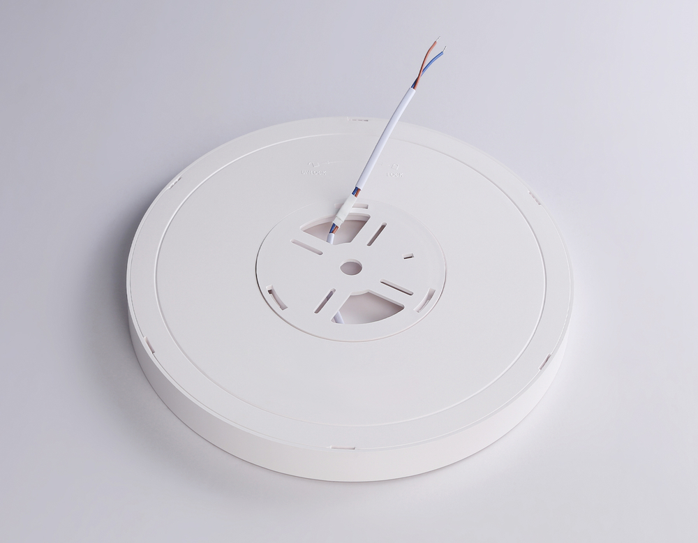 FZ1901 WH белый IP54 13W 3000K-6500K CCT-переключатель D230*25 (Без ПДУ)