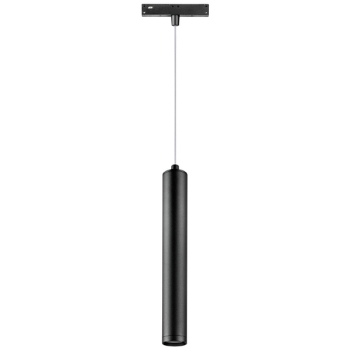 Купить 239337 Светильник подвесной 48V для трека UNO LED 7W 500LM 24G ЧЕРНЫЙ МАТОВЫЙ ANTIGLARE 3000K