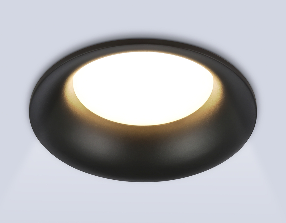 TN6754 BK черный IP44 GX53 max 15W D105*33