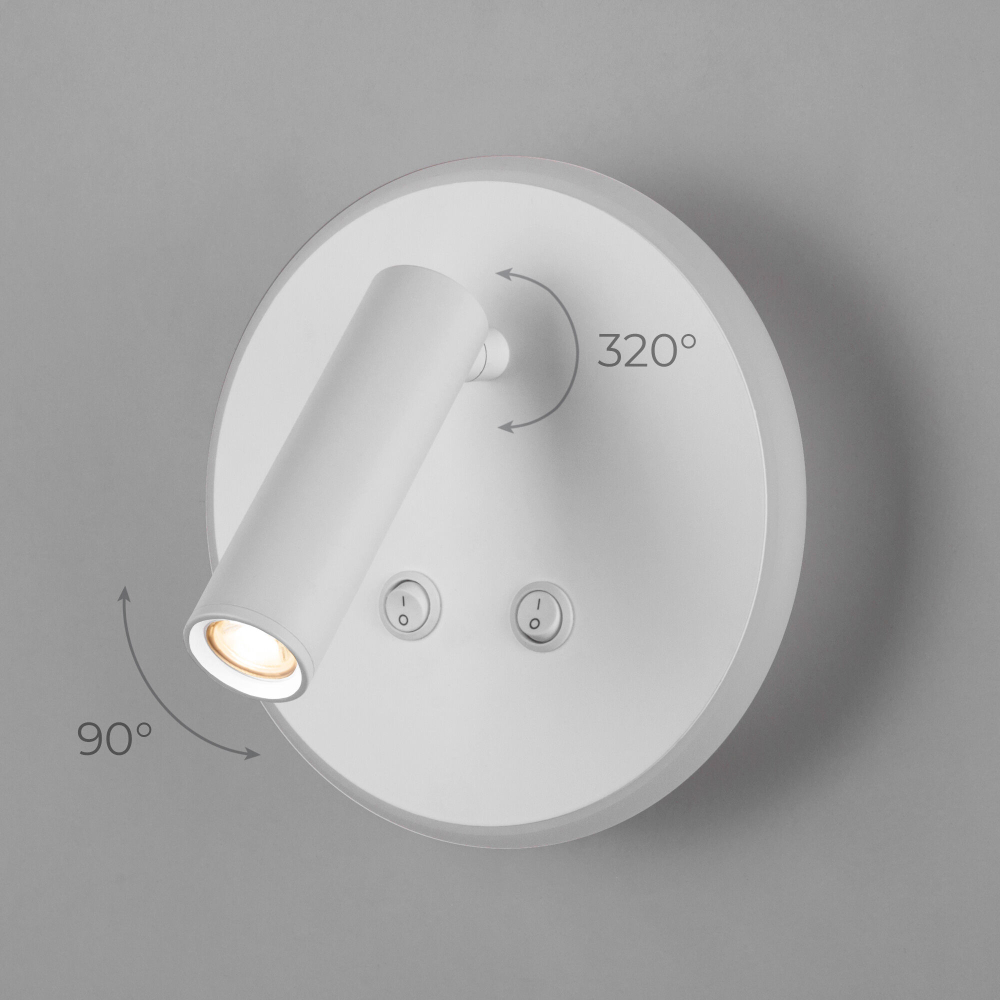 Настенный светодиодный светильник Tera LED белый Tera LED белый (MRL LED 1014)