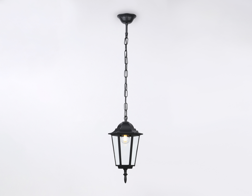 ST2029 BK/CL черный/прозрачный IP54 E27 max 40W D150*780